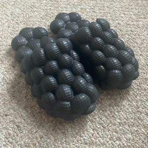 Amazon Black Bubble Slides W-10 or 43-44